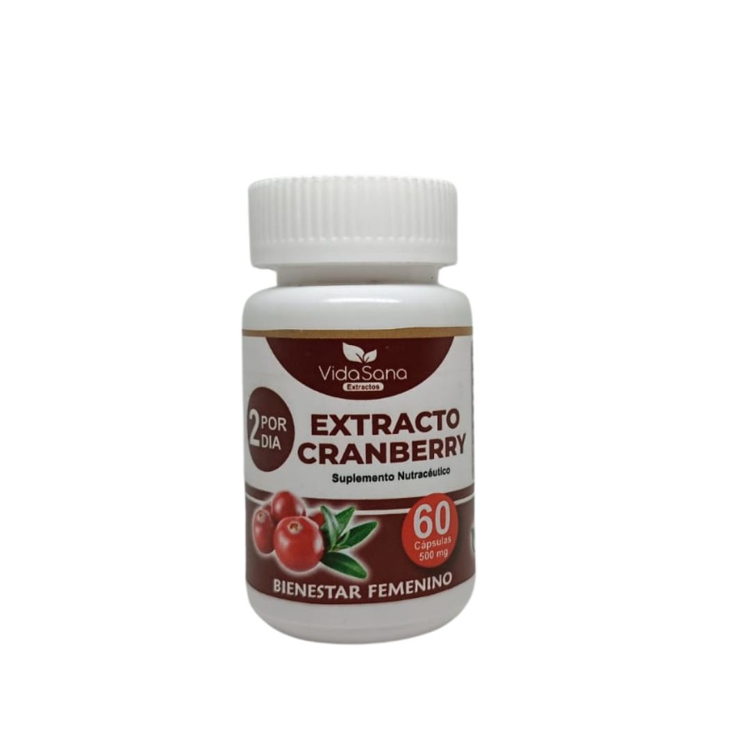 capsulas de cranberry